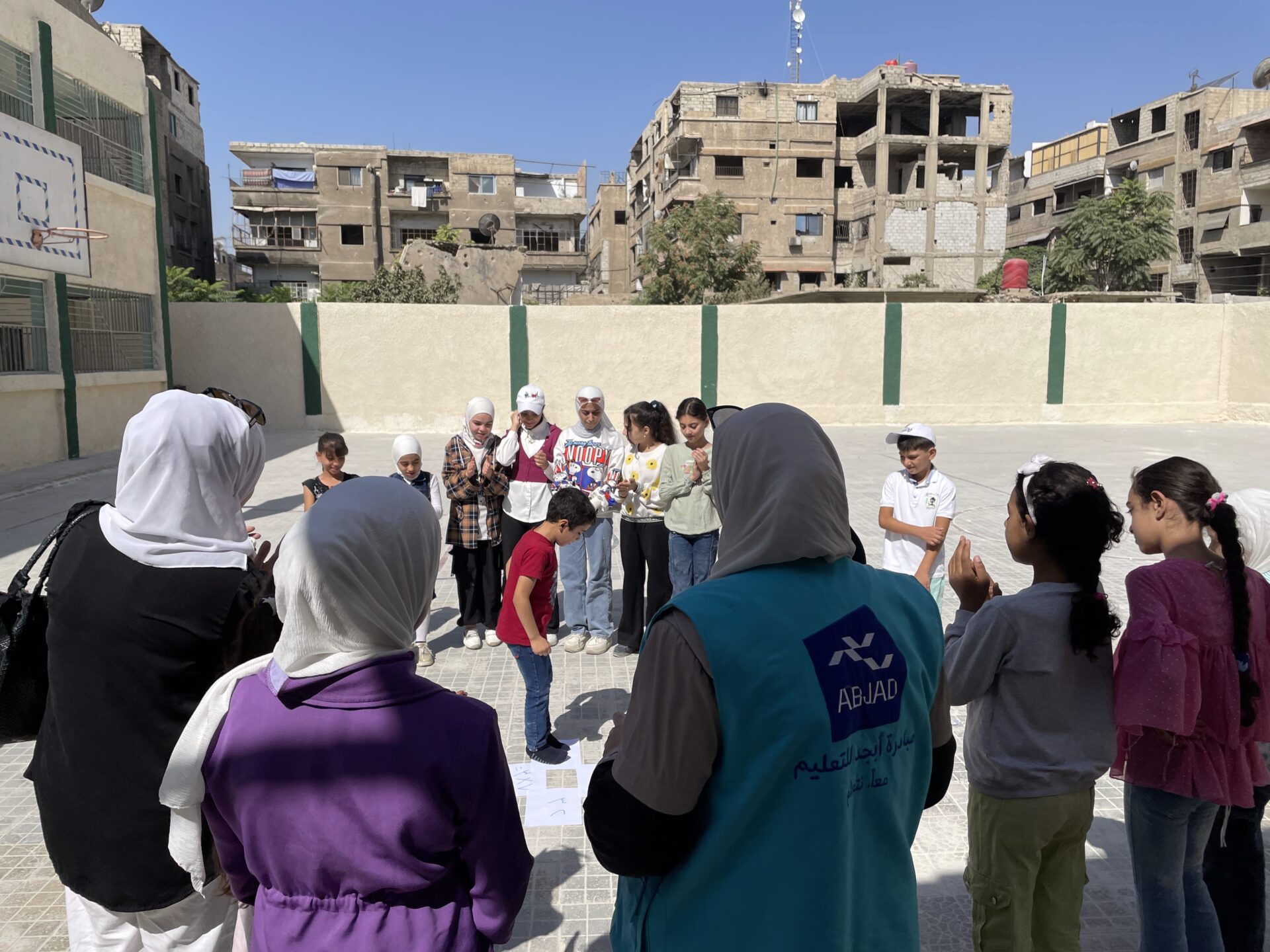 Restoring education in Zamalka, Syria 
